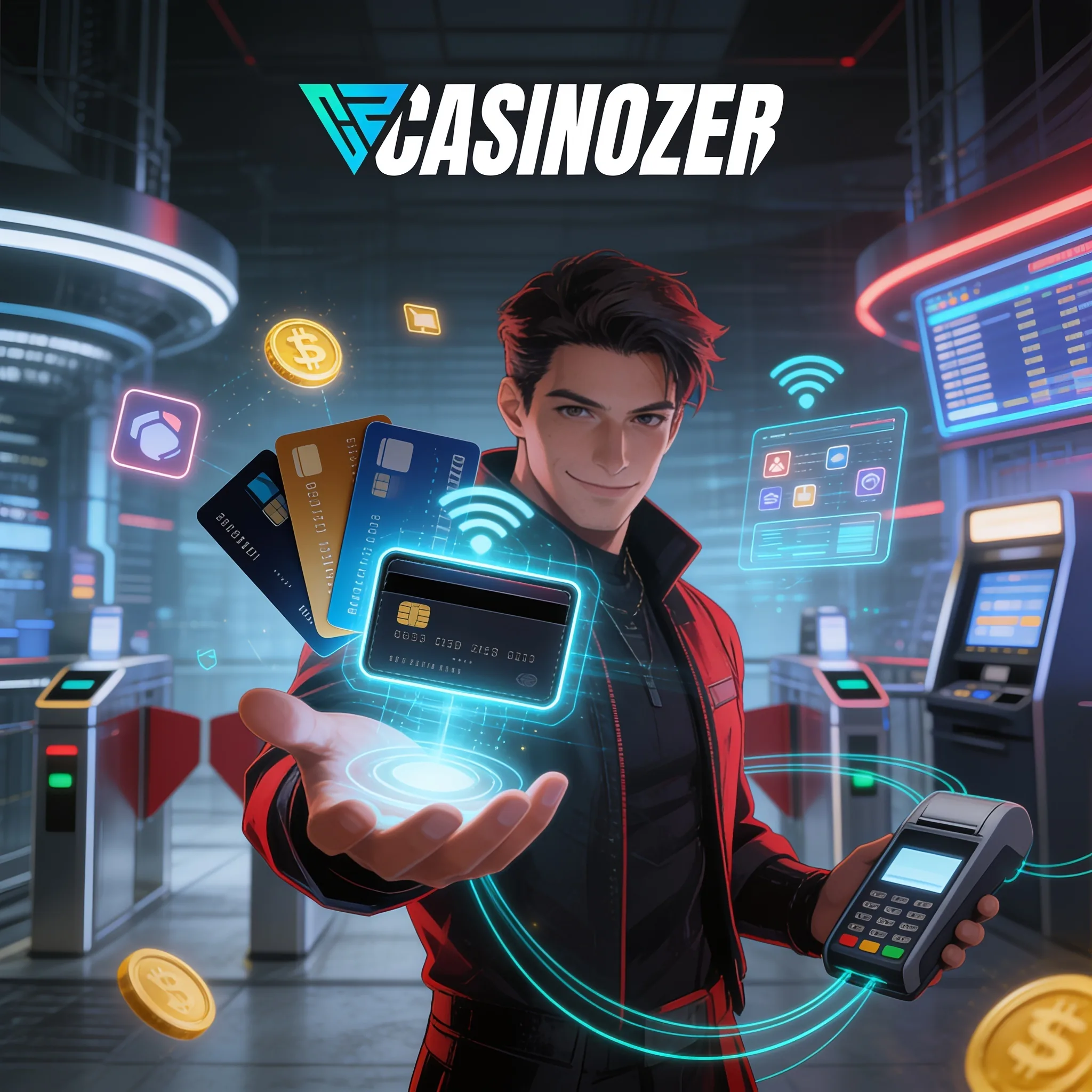 Illustration des paiements Casinozer